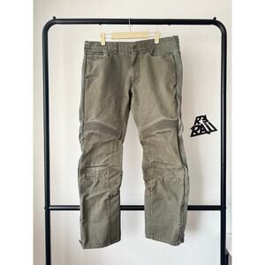 RLX Ralph Lauren Moto Biker Cargo Pants Olive